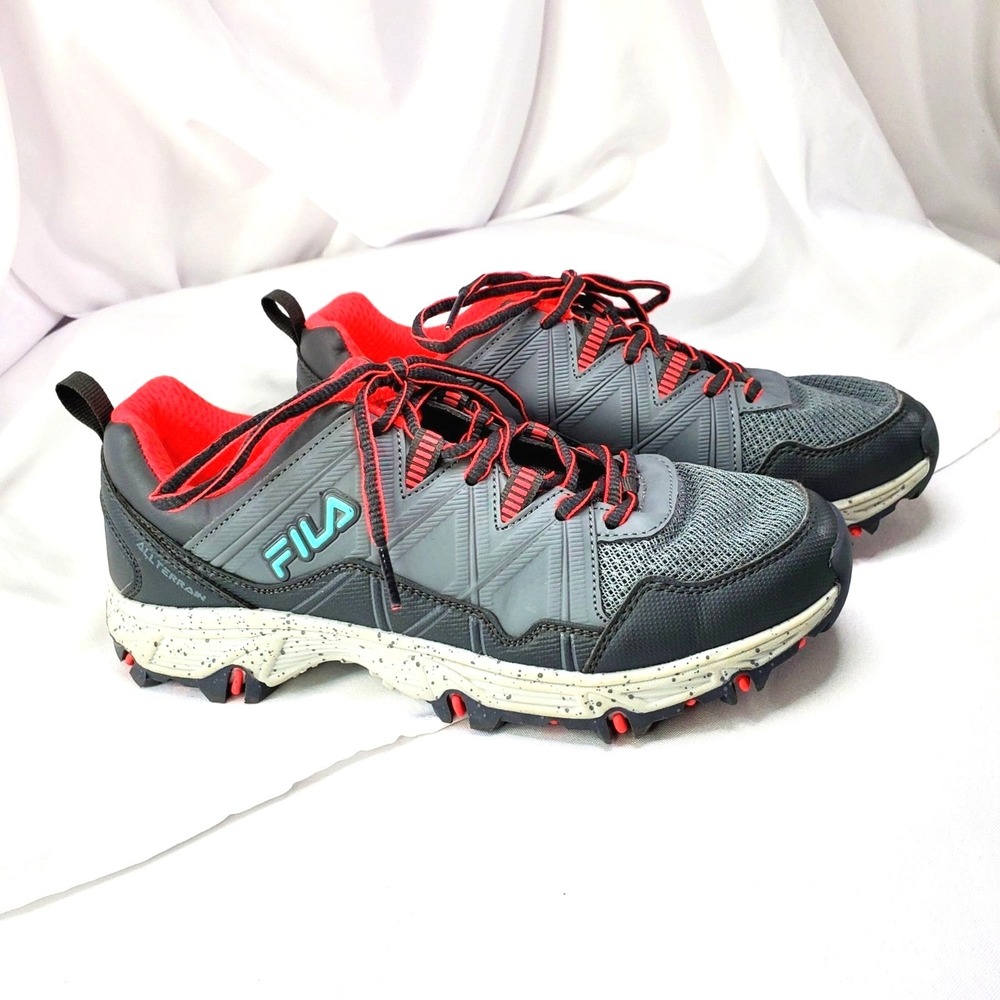 Fila AT Peake 24 TN 5JM01954-263 Womens Gray Synthetic Athletic Hiking Shoes 8.5 - Picture 4 of 9